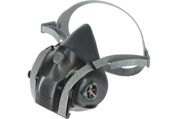 Полумаска респиратор Unix 2100, изолирующая