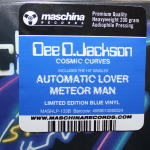 Dee D. Jackson / Cosmic Curves (Coloured Vinyl)(LP)