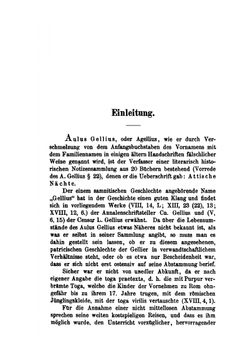 Die Attischen Nächte. Des Aulus Gellius, Volume 1 | Fritz Weiss