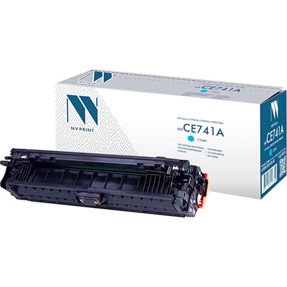 Тонер-картридж NVP NV-CE741A Cyan для HP Color LaserJet CP5225/ CP5225n/ CP5225dn (7300k)