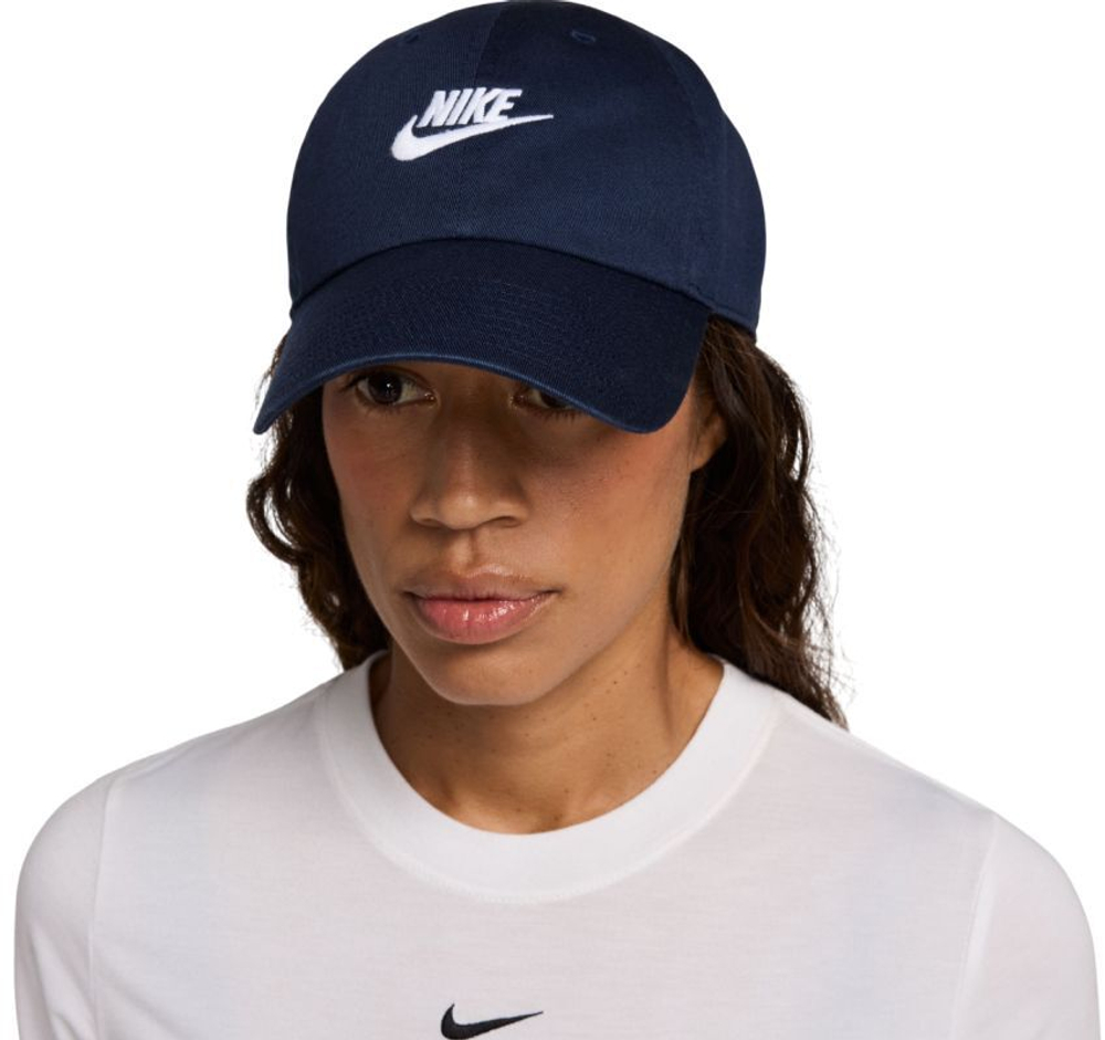 Теннисная кепка Nike Club Unstructured Futura Wash - Blue