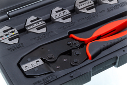 KA-1278 Клещи для обжимки клемм в наборе, 7 предм.