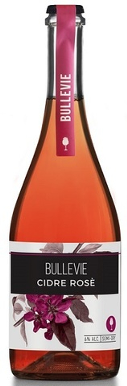 Сидр игристый полусухой Bullevie Rose 0.75 стекло - 6 шт