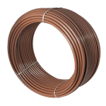 Трубка слепая двухслойная 16 мм, стенка 1,2мм, коричневая, 50м
