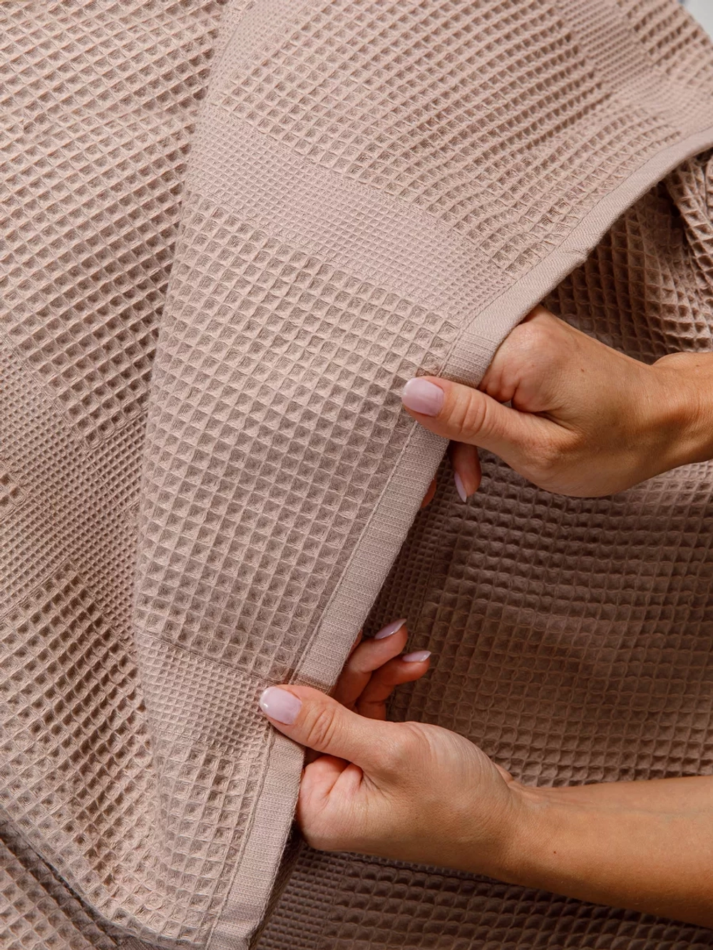 Полотенце вафельное, г/к, 260 гр/м2, 50х90, арт. CW 50-90, цвет: 1124-Мокко,