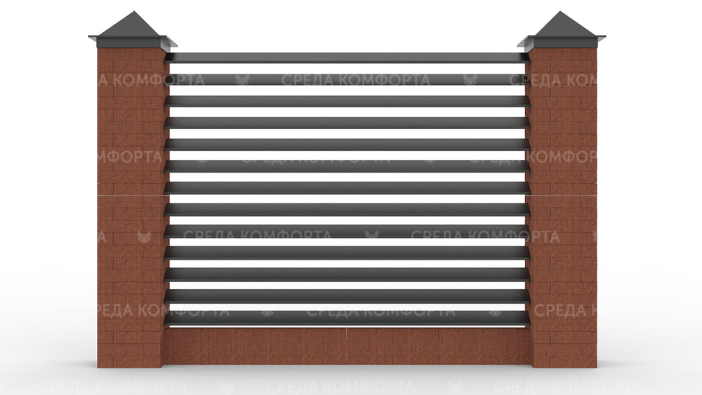 Забор жалюзи ZBR0119