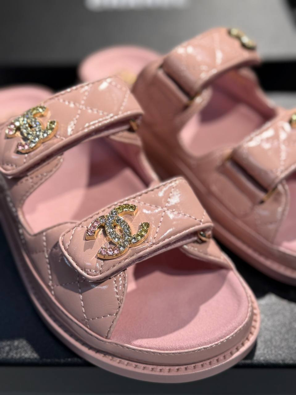 Шлепанцы CHANEL