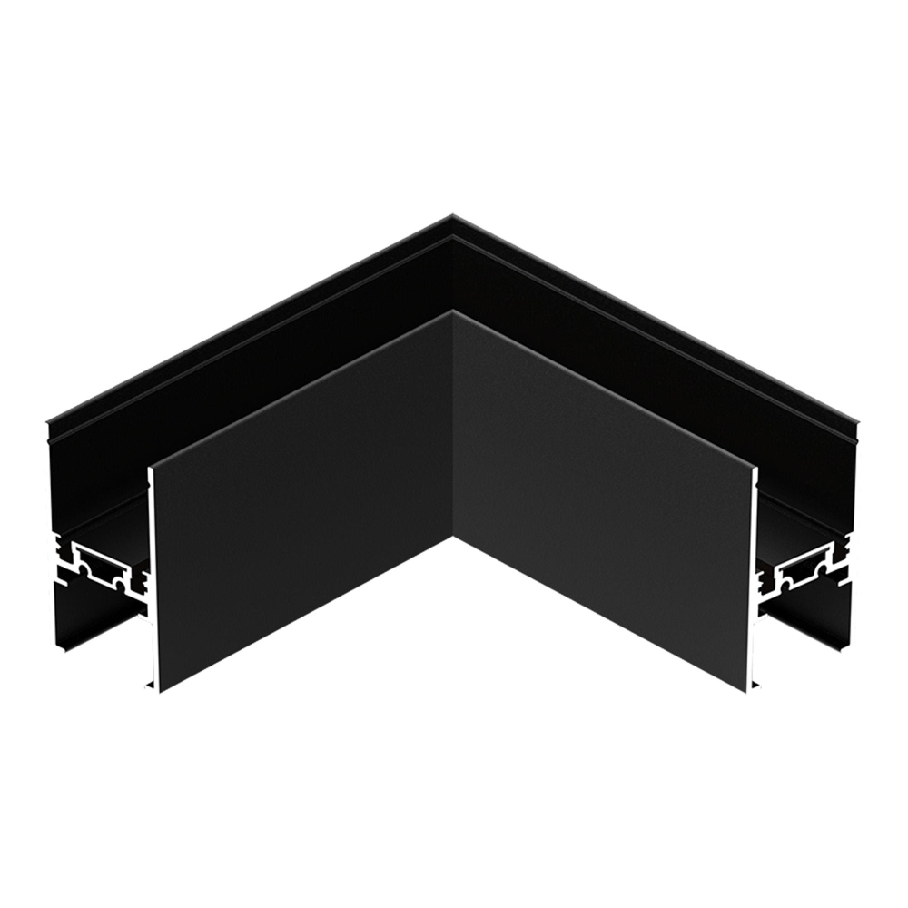 ST068.409.10 Угол-соединитель "потолок-потолок" SKYFLAT ST-Luce Черный