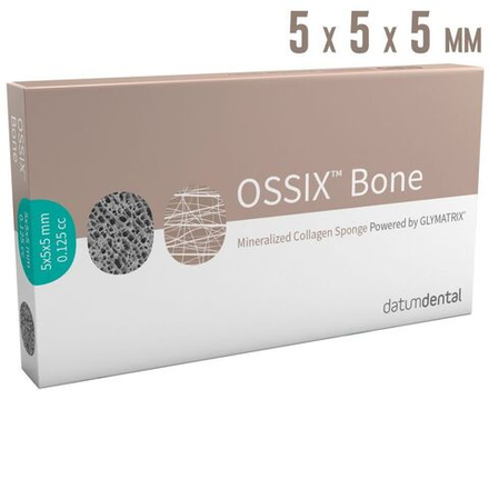 OSSIX Bone (5*5*5мм)-губчатый оссифицируемый блок, Datum Dental ОХВ0125