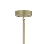Ceiling design lamp  AGNES by Roll & Hill (10 lampshades,  Gold)