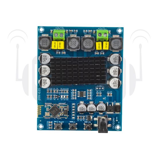 Цифровой усилитель мощности XH-M548 Bluetooth двухканальный 120 Вт + 120 Вт TPA3116D2