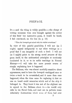 The hunting of the snark. An agony in eight fits | Lewis Carroll