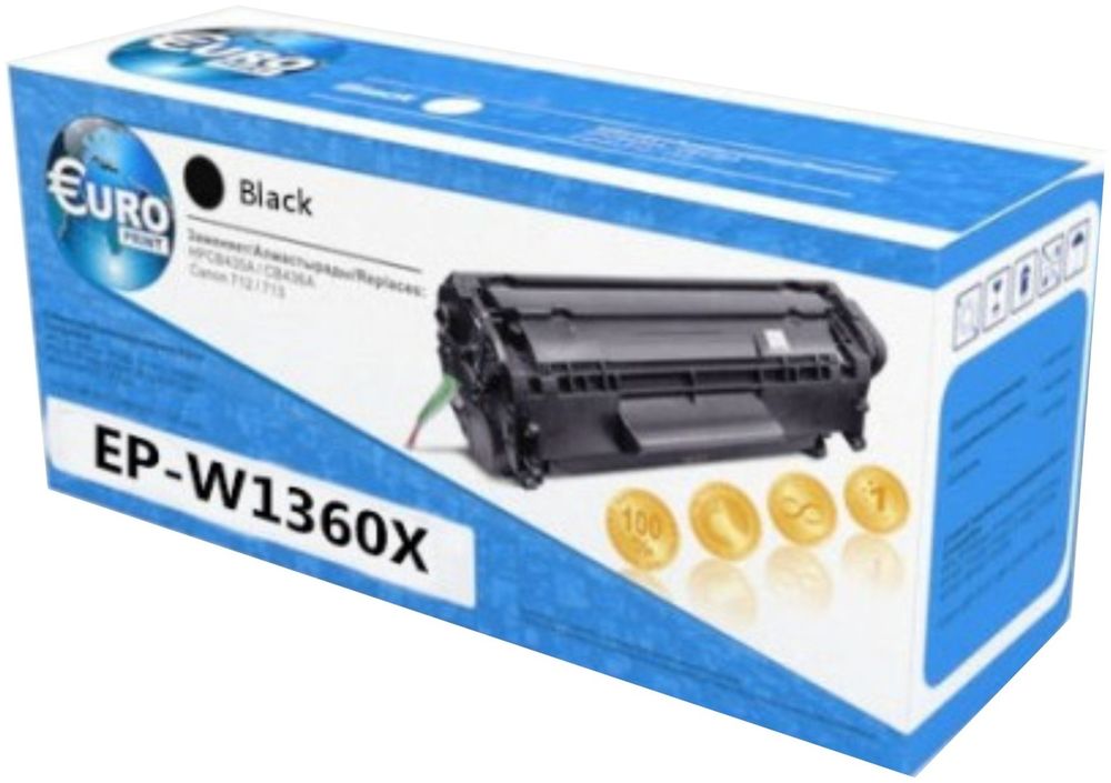 Картриджи Europrint W1360X черный