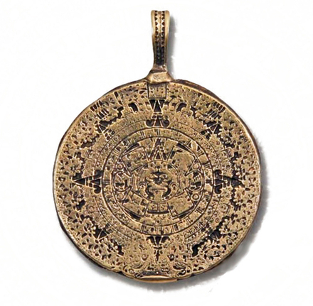Исторический кулон "Календарь ацтеков" RH00036