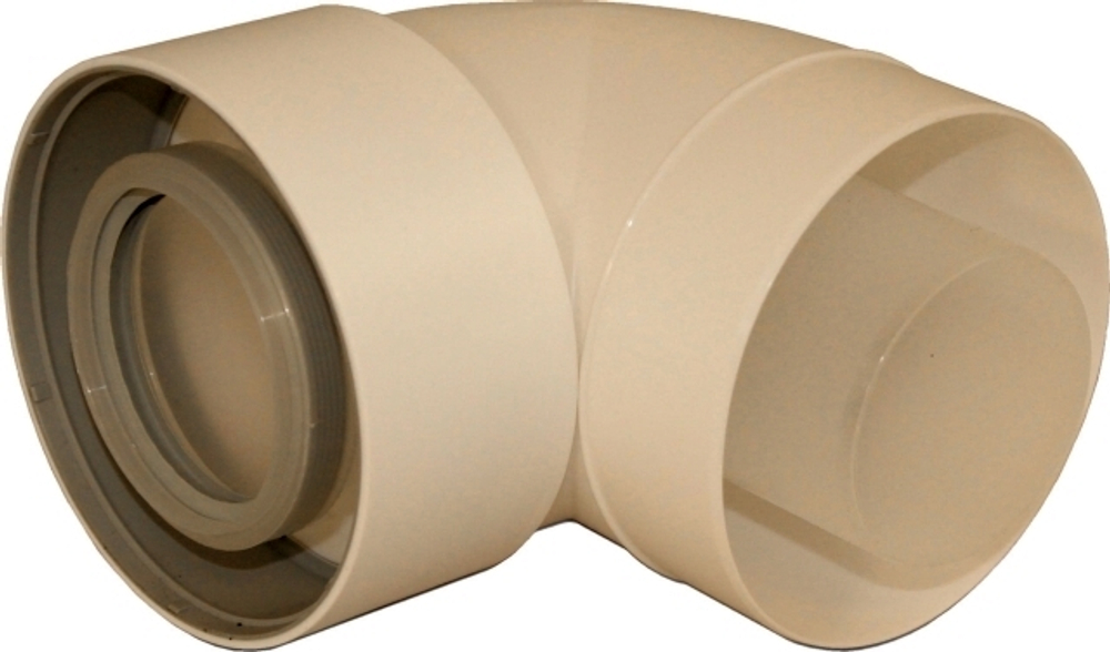 Wolf Дымоход Отвод DN60/100 87° для концен.трубы ПП для FGB/CGB-2 &lt;QuickFlue&gt;