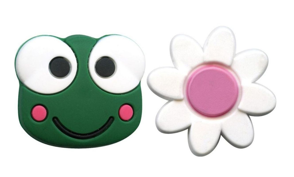 Виброгаситель теннисный Gamma String Things 2P - flower/frog