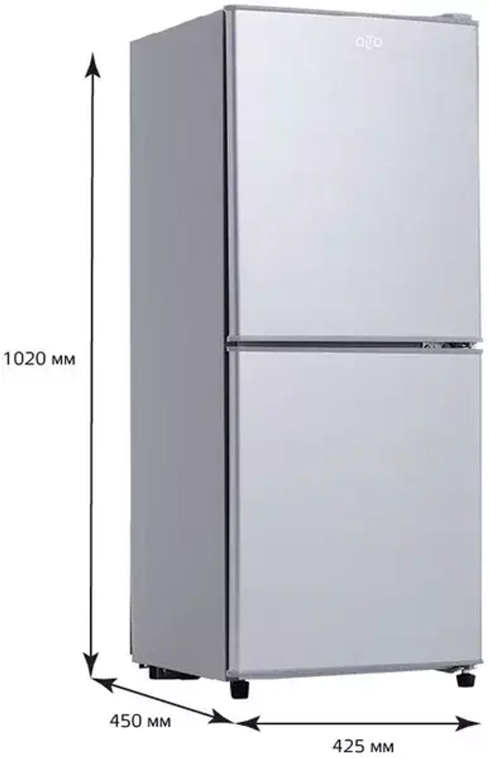 Холодильник OLTO RF-140С (silver colour)