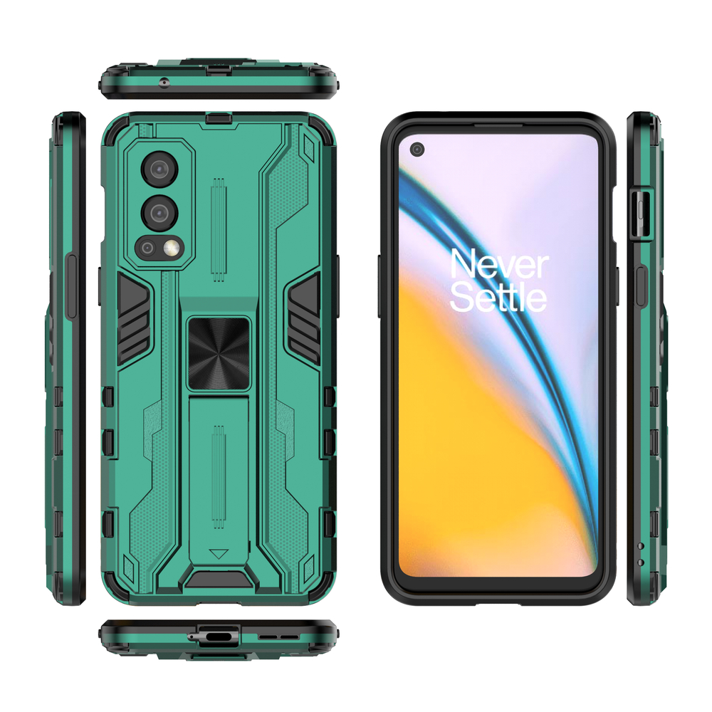 Противоударный чехол с подставкой Transformer для OnePlus Nord 2 5G