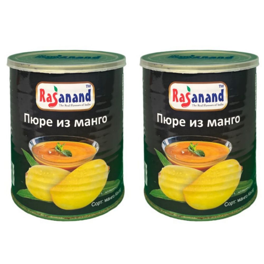 Пюре манго Rasanand Kesar Mango Pulp 850 г