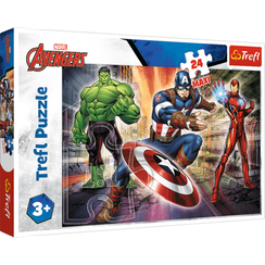 Puzzle "24 Maxi" - In the world of Avengers / Disney Marvel The Avengers
