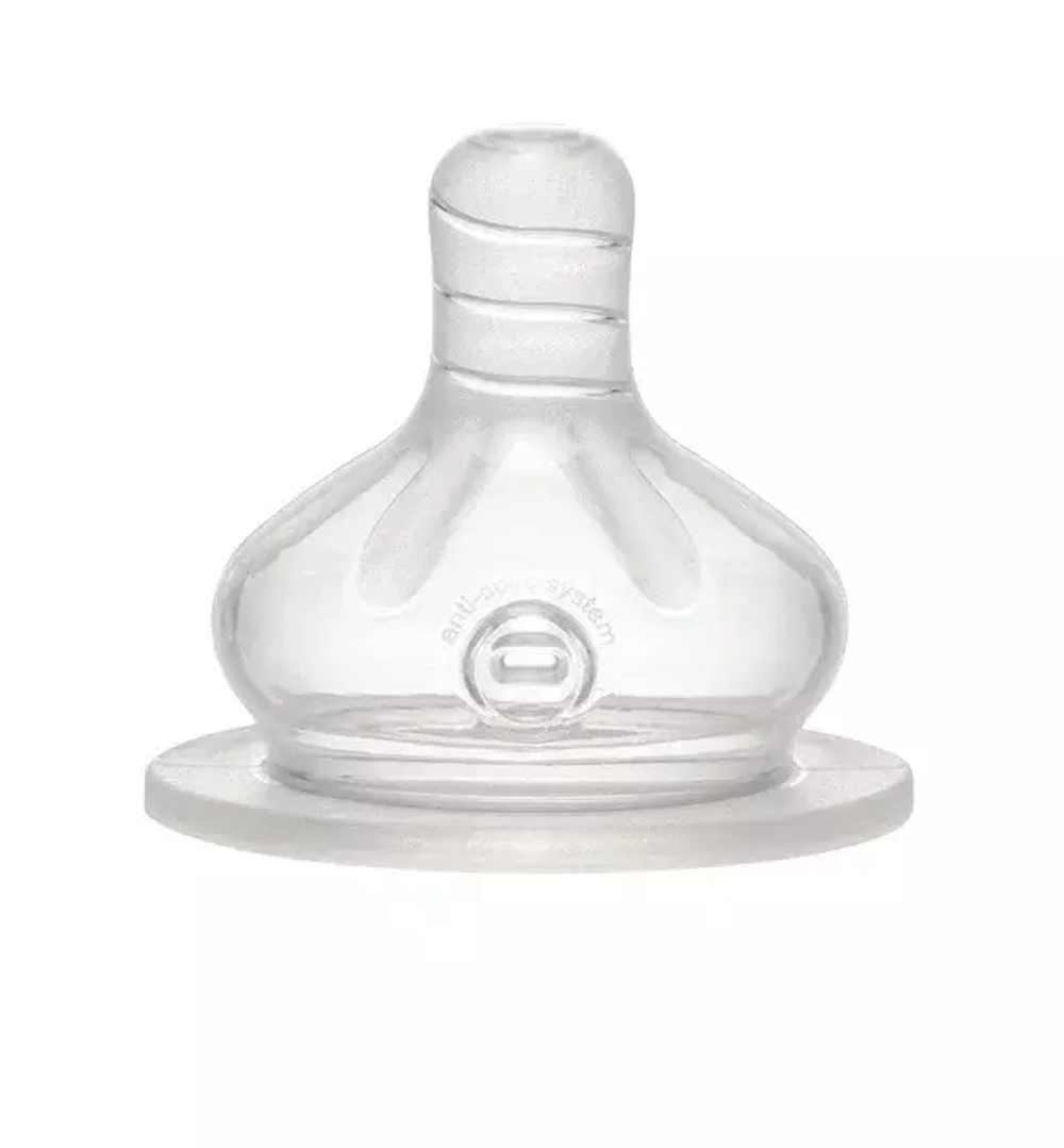 Бутылочка пластиковая NiP unisex 260 мл с соской силикон