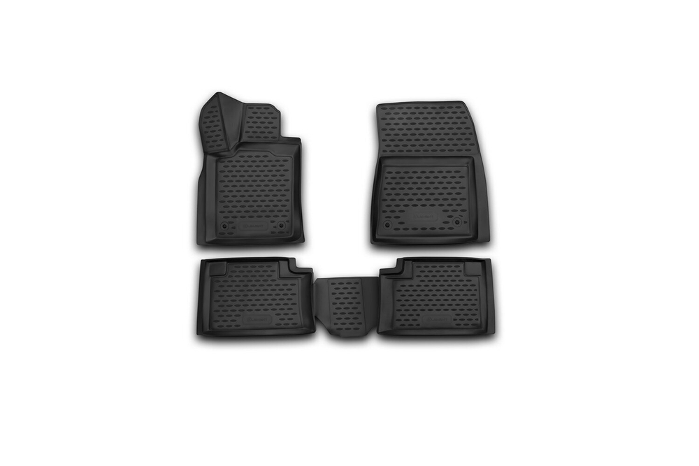 Коврики Standard, 3D в салон JEEP Grand Cherokee, 2014 - , 4 шт. (полиуретан, чёрные) Element.NLC.3D.24.09.210