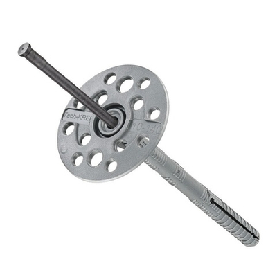 Дюбель для теплоизоляции с пластиковым гвоздем 10х120/140