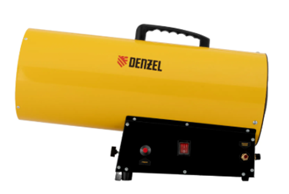 Газовая тепловая пушка GHG-50, 50 кВт, 1400 м3/ч, пропан-бутан Denzel