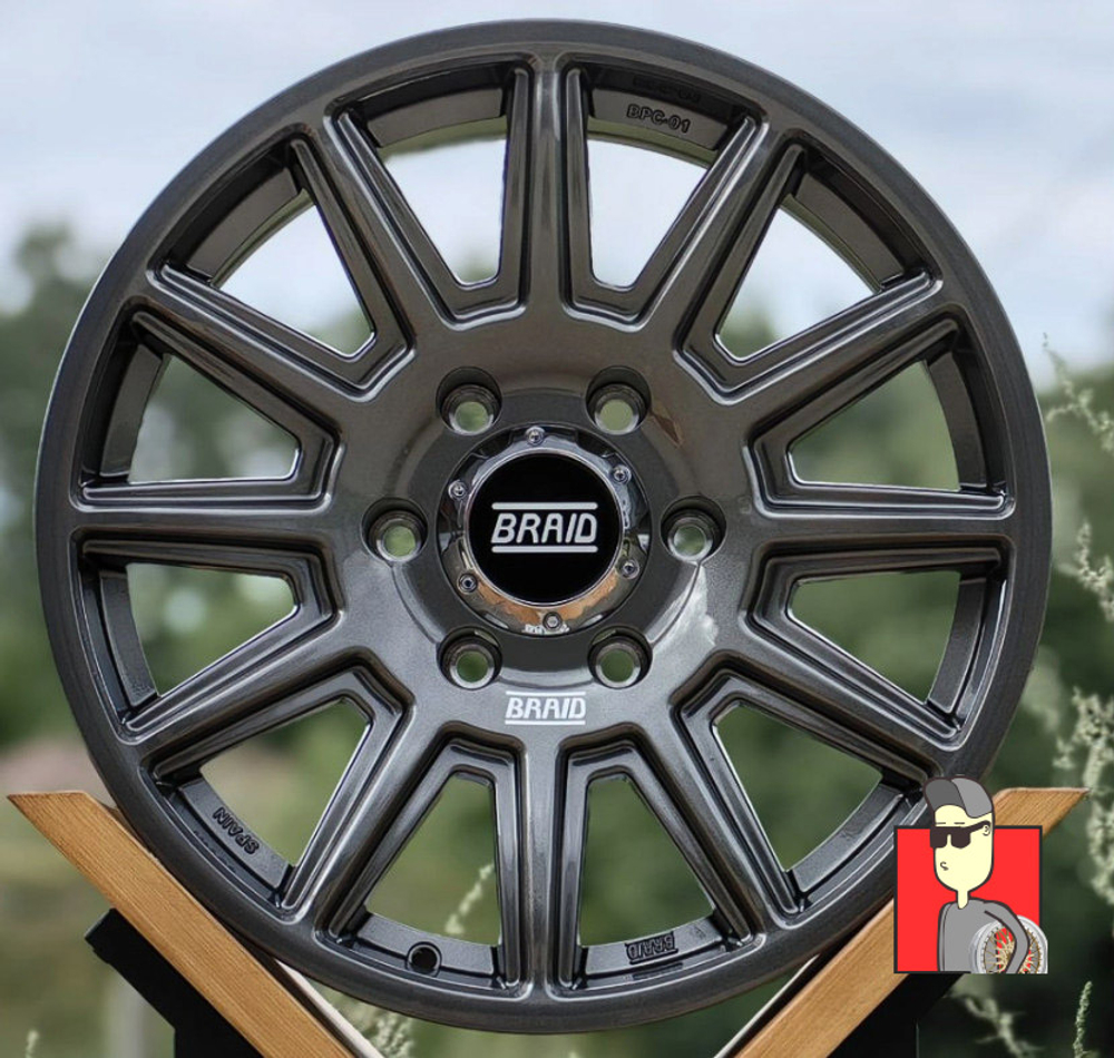 Комплект дисков Braid BPC-01 177174 17x8 et25 6x139.7
