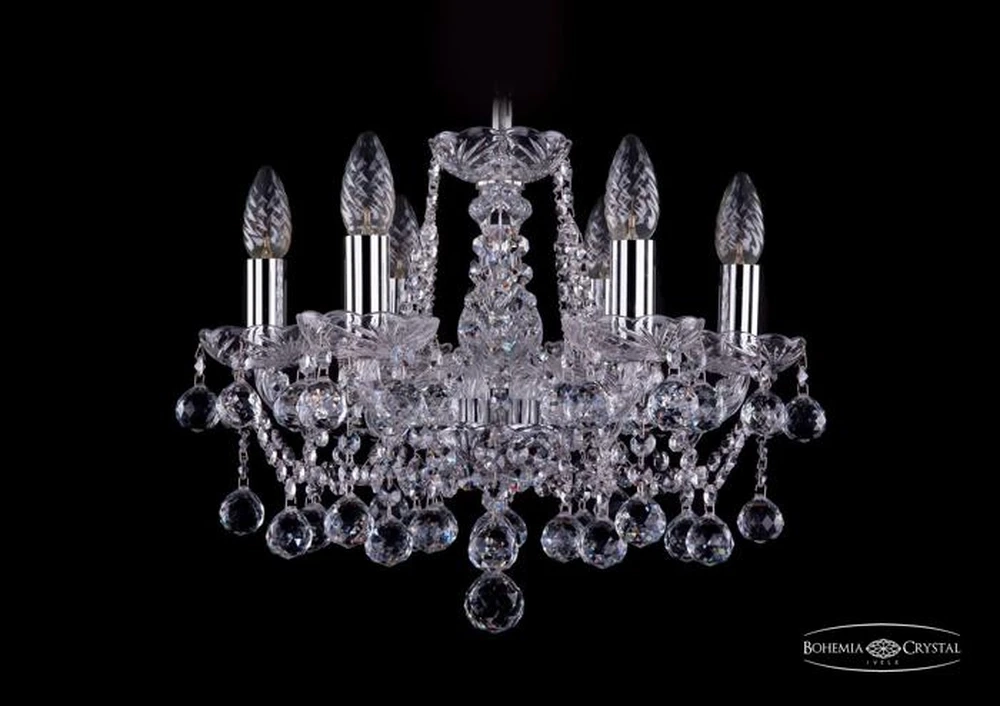 Подвесная люстра Bohemia Ivele 1413/6/141/Ni/Balls