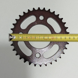 t + Венец, звезда ведомая (428-34) CG/CB 4х90х58 красная