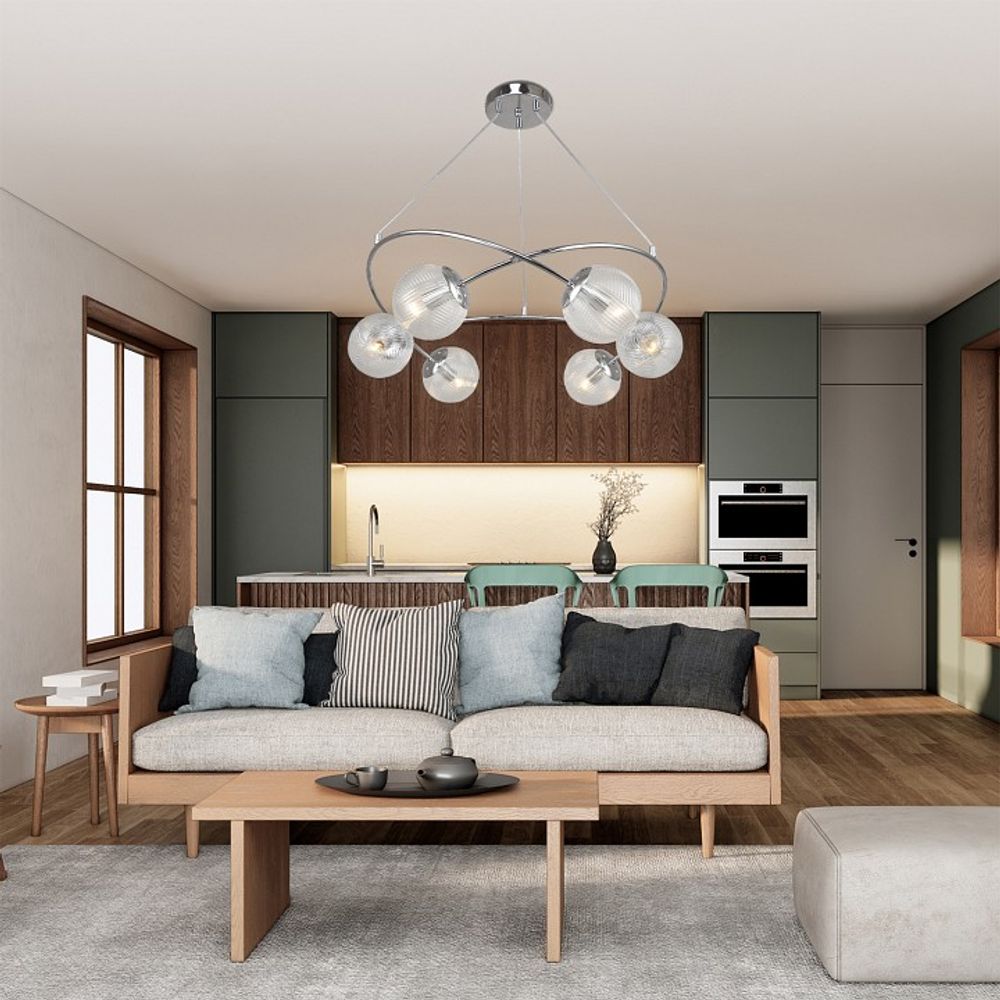 Подвесная люстра Escada MOLECULE 1110/6PL