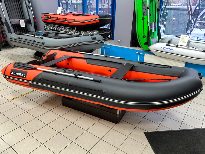 Надувная лодка ПВХ Адмирал 375S PRO Lite