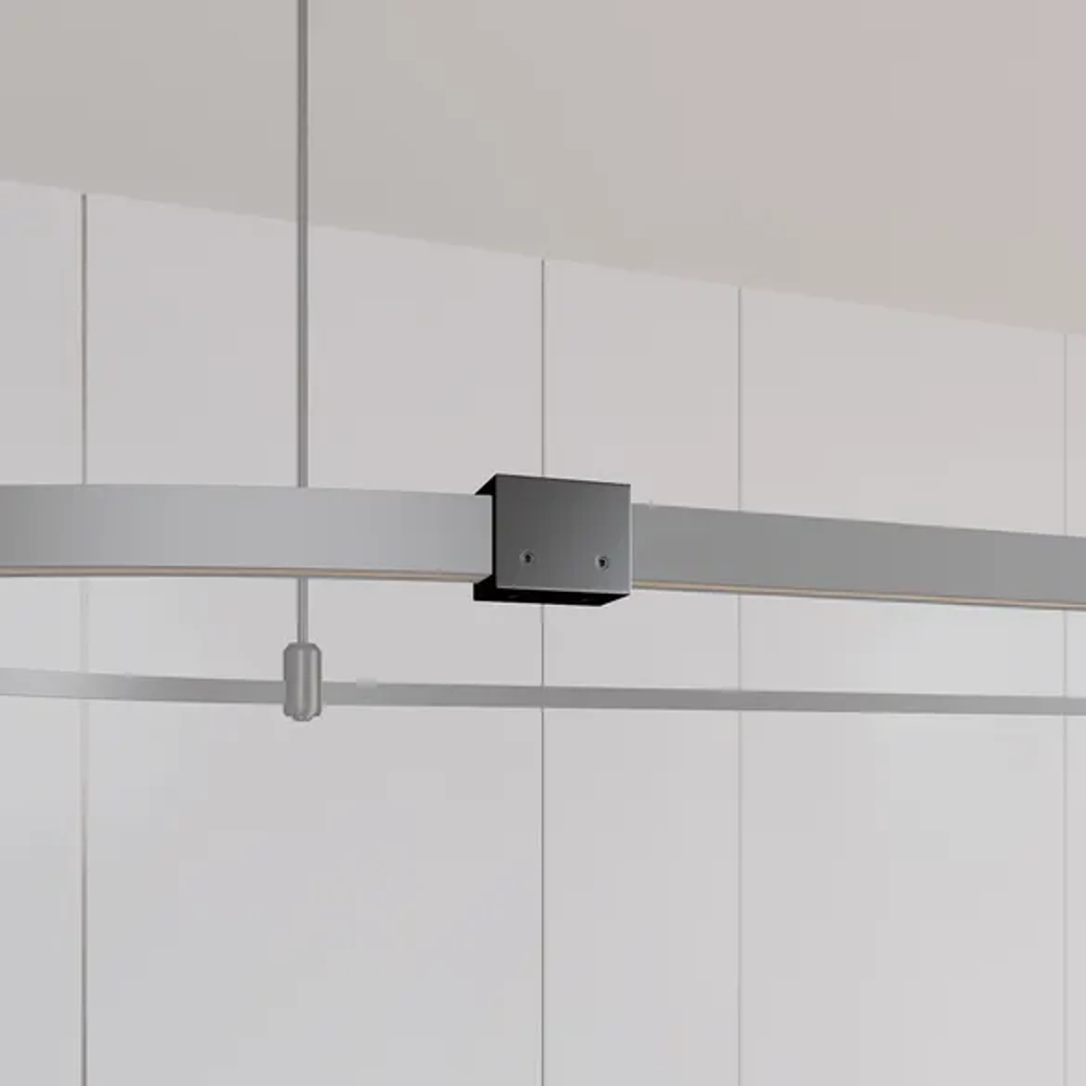 Коннектор прямой ART-APRIORI-CON-H (BK, горизонтальный) (Arlight, IP20 Металл, 3 года) 039416