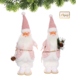 Дед Мороз «Сказочный костюм» 30 см (в ассортименте), Розовый