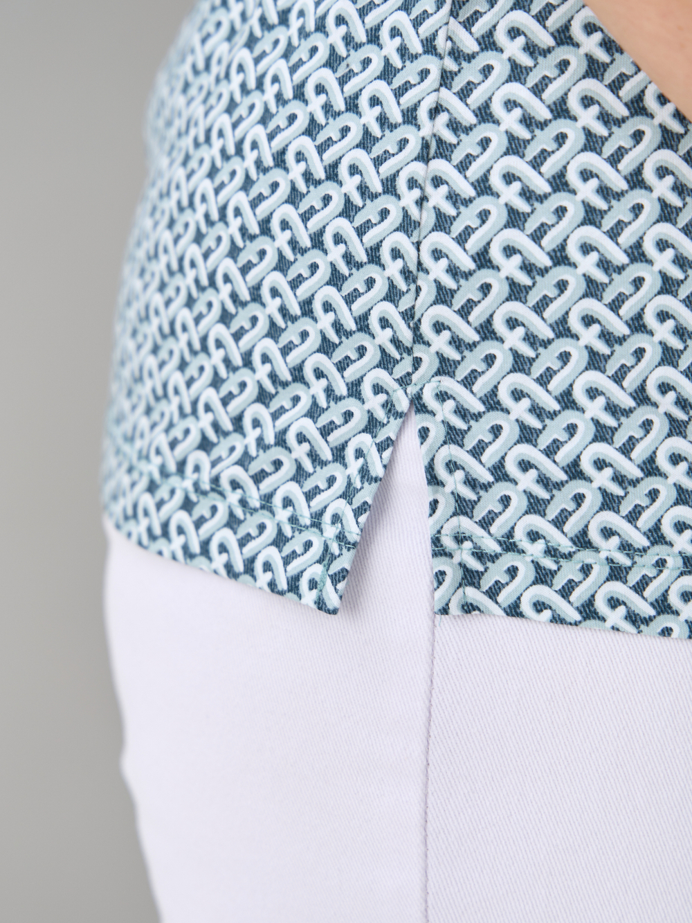 Блузка БЛ-122/фурла-голубойджинс