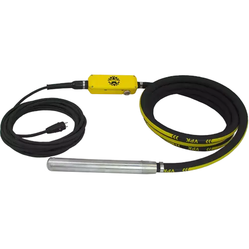 Глубинный вибратор VPK Electron 60 высокочастотный - [220V / 60 мм / 5-10 метров]