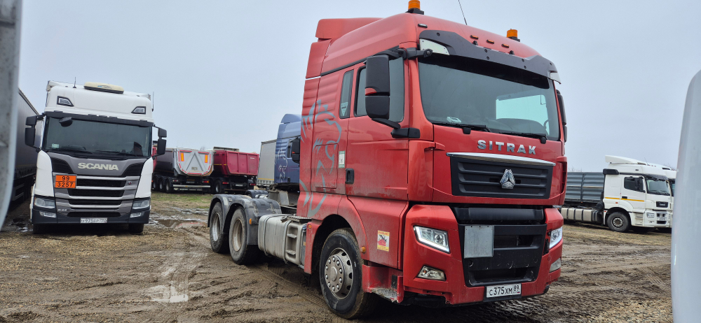SITRAK C7H 6x4 Седельный тягач ZZ4256V364HE (Дизельный, 12,4 л, 480 л.с., АТ)