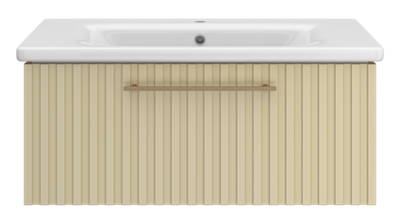 Тумба под раковину Brevita Alicante 90 подвесная (капучино)