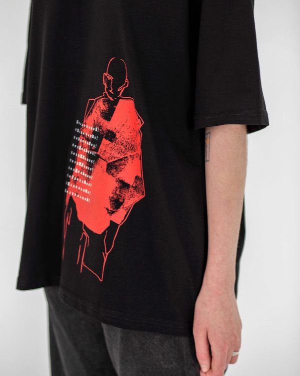 Футболка Четверг/Бездельник Черная - фото 5