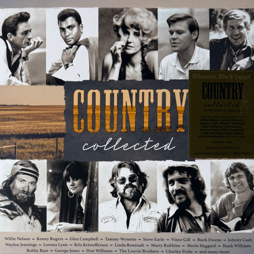 Сборник Country Collected 2LP (Голландия 2024г.) Clear