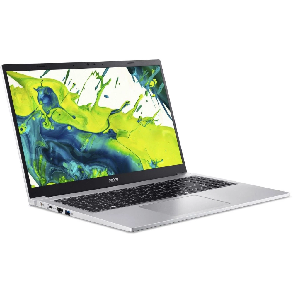 Ноутбук Acer Aspire AL15-33P-C7ST (NX.D2EER.001) 15.6" IPS FHD Intel N150/8Gb/256Gb SSD/VGA int/noOS silver