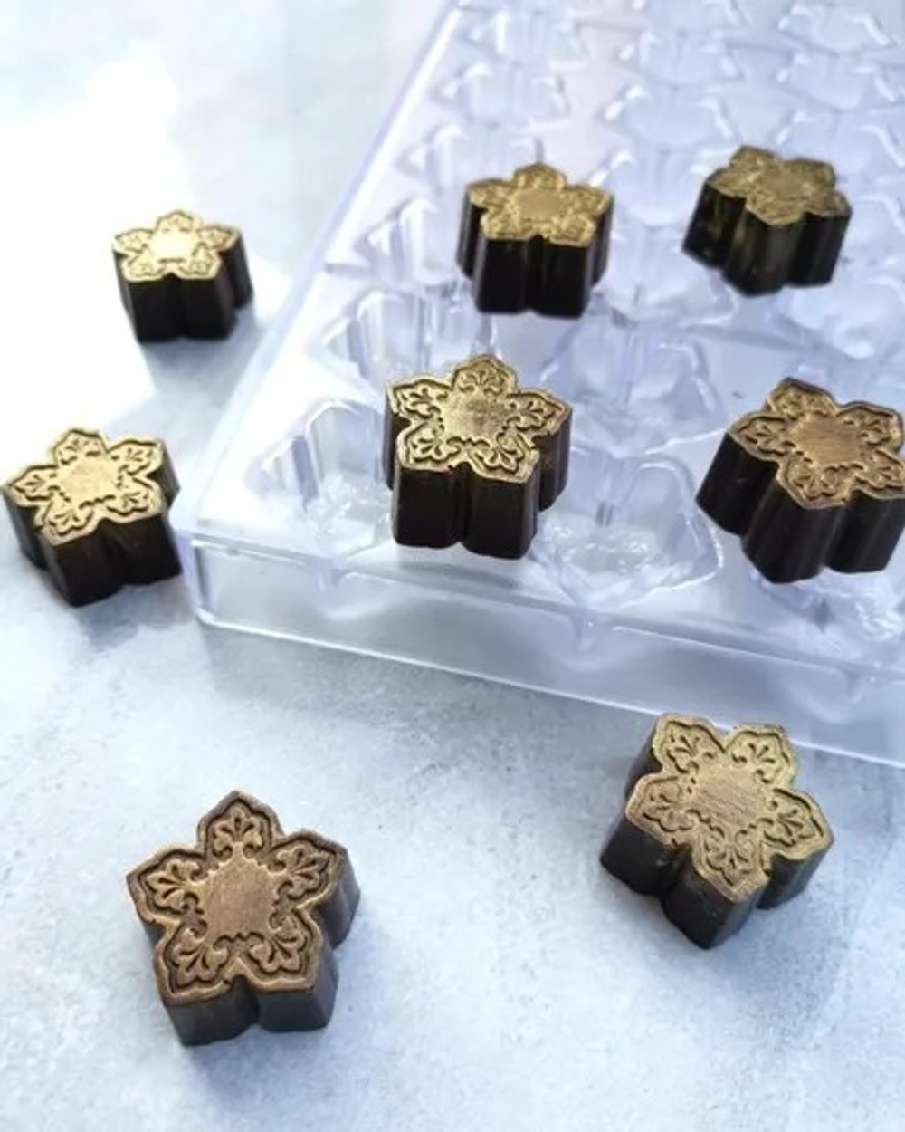 Поликарбонатная форма для шоколада №499