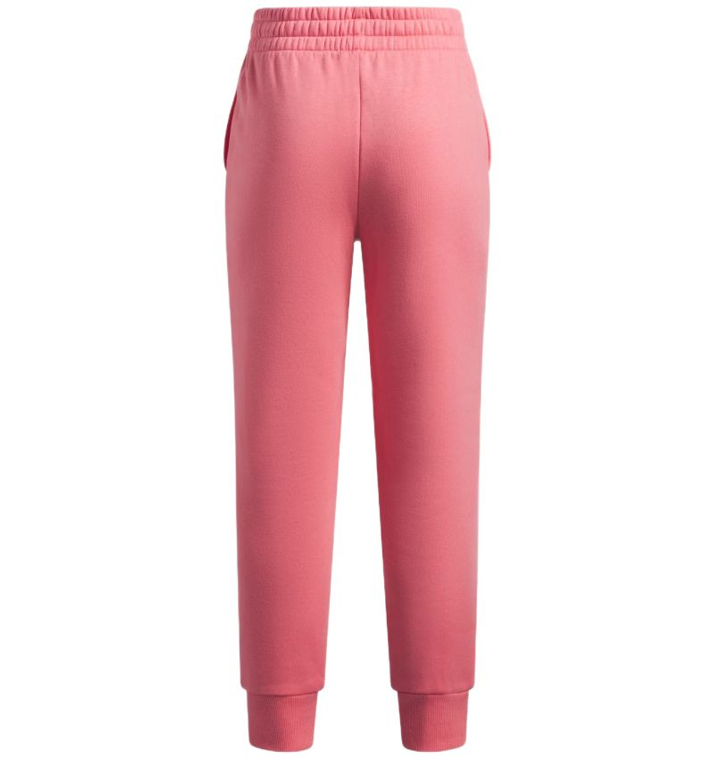 Брюки для девочки теннисные Under Armour Rival Fleece - bittersweet pink/white