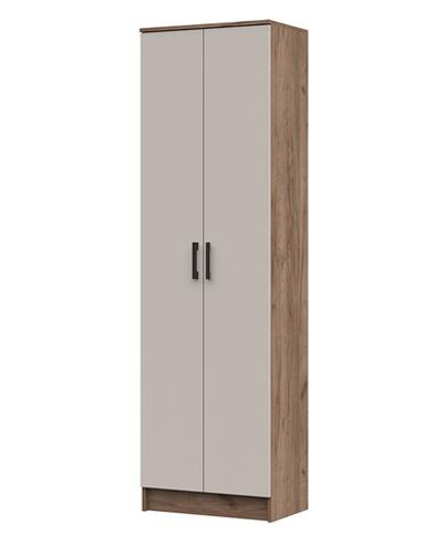 Машенька ШК 203 Шкаф с выдвижной штангой Дуб крафт табачный / Кашемир