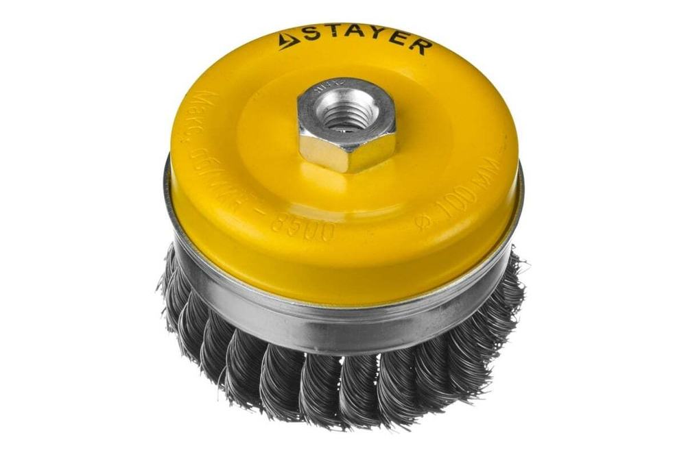 Щетка чашечная усиленная PROFESSIONAL для УШМ STAYER 35137-100