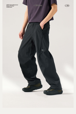 Брюки Nothomme Blue Outdoor Functional Wide-Leg Pants Black Gray