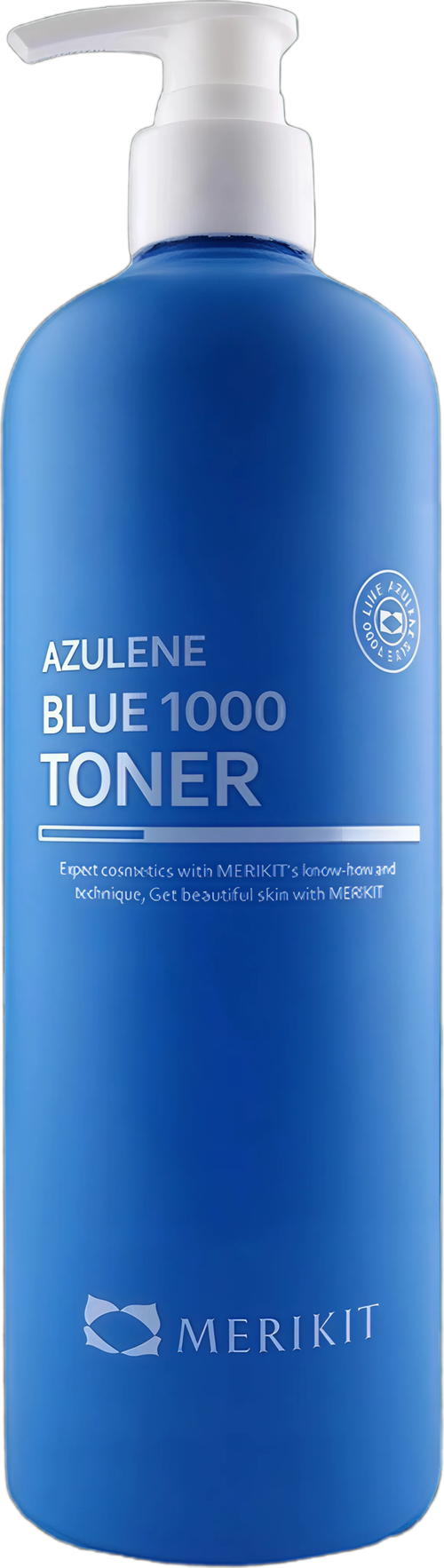 MERIKIT Тоник азуленовый для чувствительной кожи -Azulene Blue 1000 Toner,500 мл