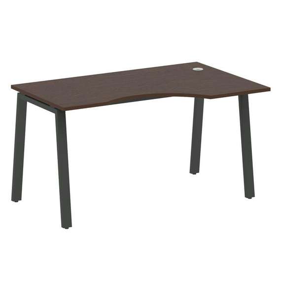 Метал Систем Стол криволинейный правый на А-образном м/к БА.СА-2 (R)  1400*900*750