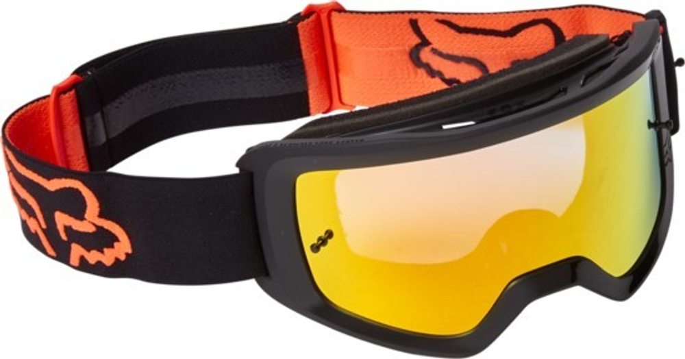 Очки Fox Main Stray Goggle Spark Black/Orange (26536-016-OS)